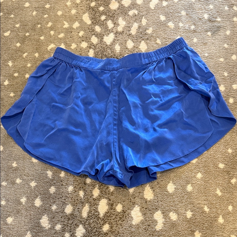 Lunya Washable Silk Tulip Shorts Size Large